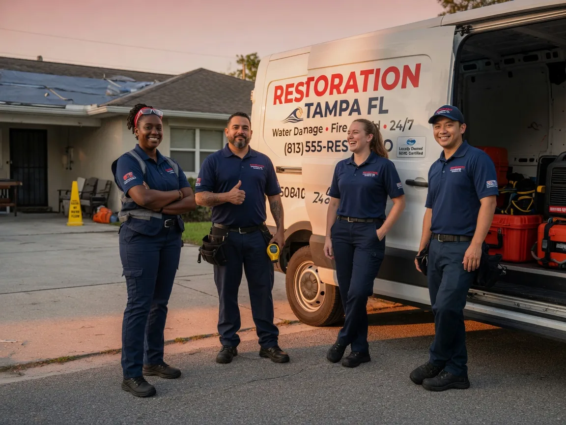 Water Damage Restoration company in Hanna City, IL